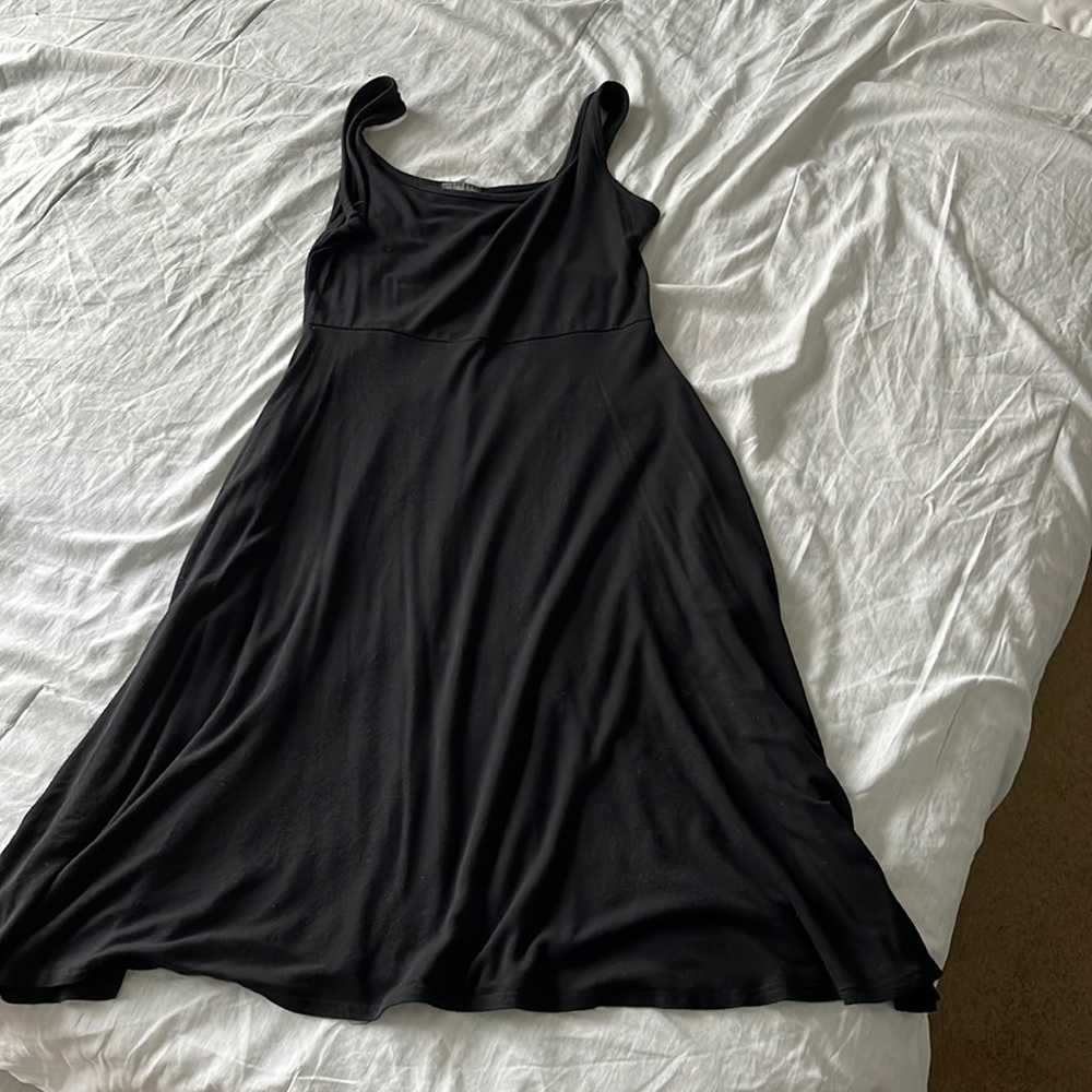 Size medium black midi dress